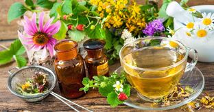 Herbal infusions used to treat cervical osteochondrosis